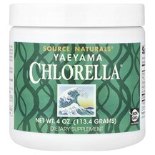 Хлорела Yaeyama Chlorella Source Naturals 113.4 г