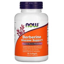Берберин Berberine Glucose Support NOW Foods 90 капсул Берберин Berberine Glucose Support NOW Foods 90 капсул