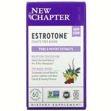 Підтримка естрогену Estrotone New Chapter 60 капсул Підтримка естрогену Estrotone New Chapter 60 капсул