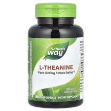 L-Theanine 180 Veg L-Theanine Nature's Way 180 капсул