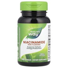 Niacinamide 500 mg Ниацинамид 500 мг Nature's Way Niacinamide 500 mg Ниацинамид 500 мг Nature's Way