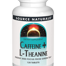 Caffeine + L-Theanine Поддержка мозга Source Naturals