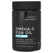 Фото товара Sports Research, Омега 3, Omega-3 Fish Oil Mini Gels, 120 капсул