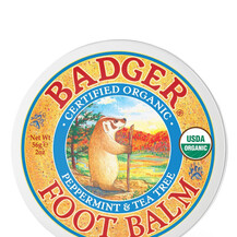 Органічний бальзам Foot Balm Peppermint & Tea Tree Badger