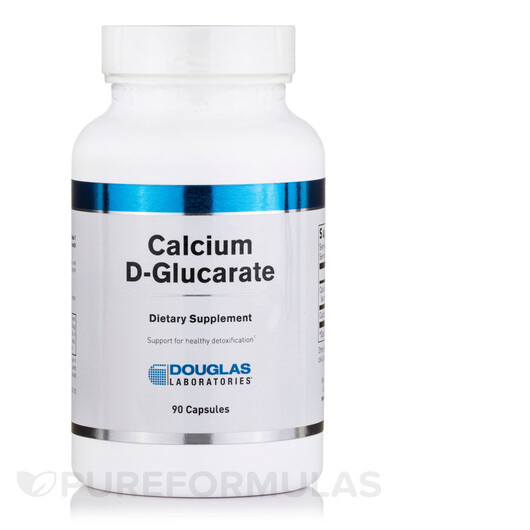 Основное фото товара Кальций Д Глюкарат, Calcium D-Glucarate, 90 капсул