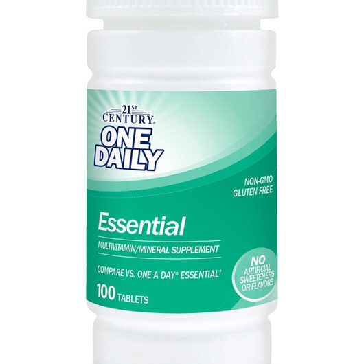 Основное фото товара One Daily Essential Основное фото товара 21st Century, Мультивитамины, One Daily Essential, 100 таблеток