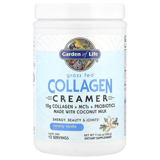 Основное фото товара Garden of Life, Коллаген, Collagen Creamer, 330 г