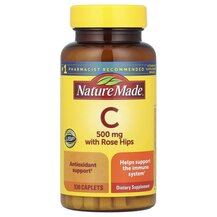 Vitamin C with Rose Hips 500 mg Витамин C Nature Made