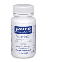 Vitamin D3 10000 IU Витамин D3 Pure Encapsulations