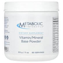 Мультивітаміни Vitamin/Mineral Base Powder Metabolic 312 г
