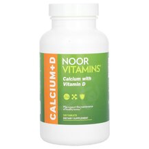 Calcium with Vitamin D Кальций Noor Vitamins 120 таблеток