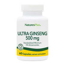 Ultra Ginseng Женьшень Natures Plus 60 капсул