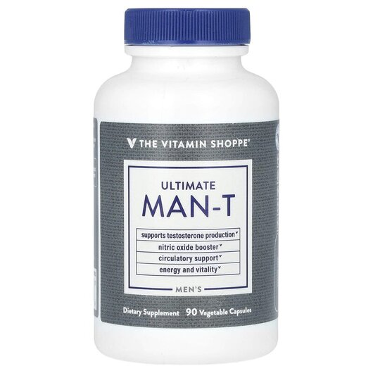 Основное фото товара TheVitaminShoppe, Витамины для мужчин, Men's Ultimate Man-T,