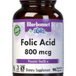 Фото товару Folic Acid, Вітамін B9 Фолієва кислота, 90 капсул