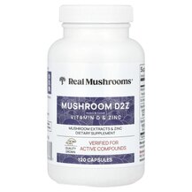 Гриби Real Mushrooms Mushroom D2Z D2/Beta Glucan/Zinc Real Гриби Real Mushrooms Mushroom D2Z D2/Beta Glucan/Zinc Real