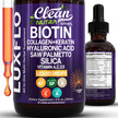 Фото товара Liquid Biotin & Collagen Keratin Hyaluronic Acid, Витамин B7 