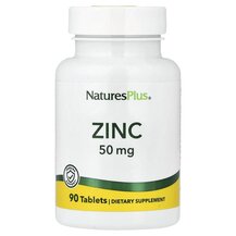 Цинк 50 мг Zinc 50 mg 90 Natures Plus 90 таблеток Цинк 50 мг Zinc 50 mg 90 Natures Plus 90 таблеток