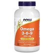 Фото товару NOW Foods, Omega 3-6-9 1000 mg, Омега 3-6-9 1000 мг, 250 капсул