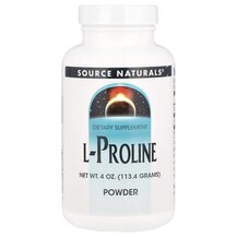 L-Proline Powder L-Пролин Source Naturals 113.4 г L-Proline Powder L-Пролин Source Naturals 113.4 г