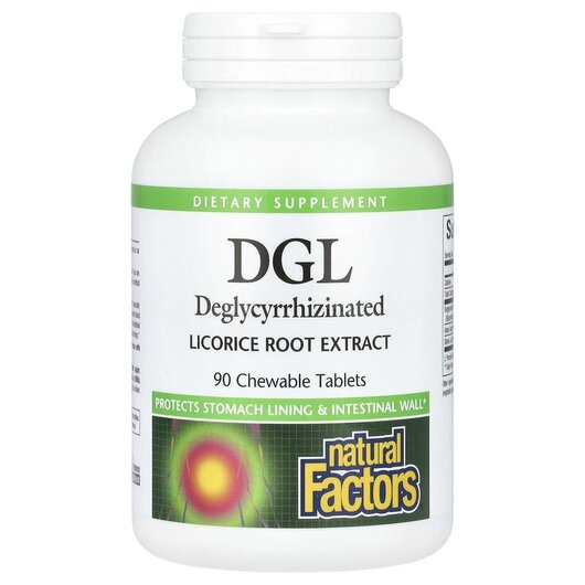 Основное фото товара DGL Deglycyrrhizinated Licorice Root Extract Основное фото товара Лакрица, DGL Deglycyrrhizinated Licorice Root Extract, 90 капсул