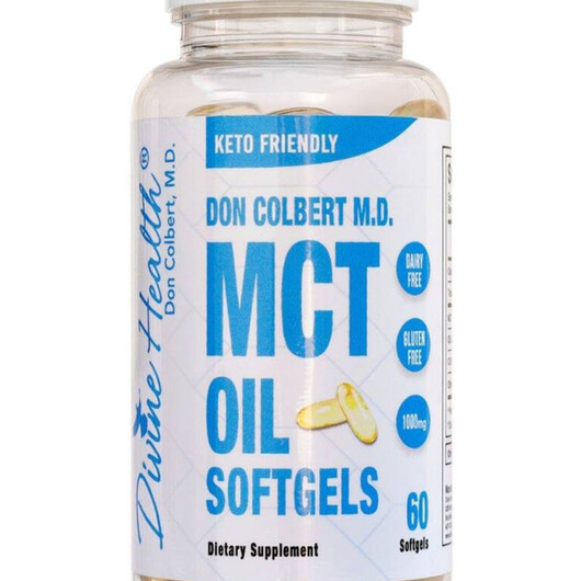 Основное фото товара Dr. Colbert M.D. MCT Oil Keto Zone Основное фото товара MCT Масло, Dr. Colbert M.D. MCT Oil Keto Zone, 60 капсул