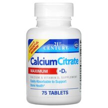 Calcium Citrate Maximum + D3 Кальций 21st Century Calcium Citrate Maximum + D3 Кальций 21st Century