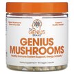 Фото товару Genius Mushrooms Фото товару The Genius Brand, Genius Mushrooms, Органічні гриби, 90 капсул
