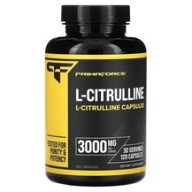L-Citrulline 3000 mg L-Цитруллин Primaforce 120 капсул L-Citrulline 3000 mg L-Цитруллин Primaforce 120 капсул