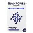 Фото товару Troomy Nootropics, Brain Power 60 Capsules, Підтримка мозку, 36 г
