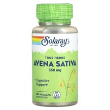 True Herbs Avena Sativa 350 mg Овёс посевной Solaray