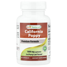 Каліфорнійський мак California Poppy, 250 mg Best Naturals