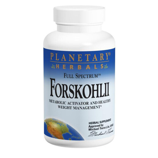 Основное фото товара Full Spectrum Forskohlii Основное фото товара Planetary Herbals, Форсколин, Full Spectrum Forskohlii, 30 капсул