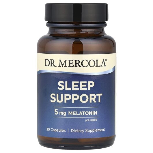Основное фото товара Dr. Mercola, Поддержка здорового сна, Sleep Support 5 mg, 30 капс