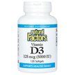 Фото товару Natural Factors, Vitamin D3 5000 IU, Вітамін D3, 120 капсул