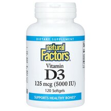 Vitamin D3 5000 IU Натуральные Факторы Витамин D3 5000 IU Vitamin D3 5000 IU Натуральные Факторы Витамин D3 5000 IU