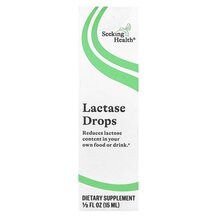 Фермент Лактаза Lactase Drops Seeking Health 15 мл