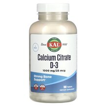 Calcium Citrate D-3 Кальций KAL 180 таблеток Calcium Citrate D-3 Кальций KAL 180 таблеток