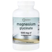 Magnesium Glycinate 500 mg Магний Глицинат Micro