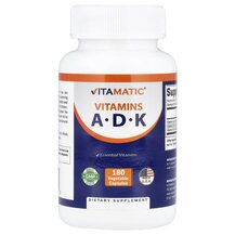 Vitamins A D K Витамины Vitamatic 180 капсул