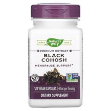 Чорний кохош 40 мг Black Cohosh 40 mg Nature's Way Чорний кохош 40 мг Black Cohosh 40 mg Nature's Way