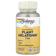 Мелатонін Plant Melatonin 3 mg Solaray 30 капсул Мелатонін Plant Melatonin 3 mg Solaray 30 капсул