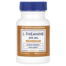 L-Теанін L-Theanine 200 mg TheVitaminShoppe 60 капсул