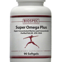 Омега 3 Super Omega Plus Biospec Nutritionals 90 капсул