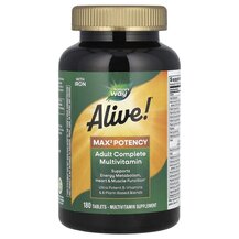 Alive! Max3 Max Daily Мультивитамины Nature's Way