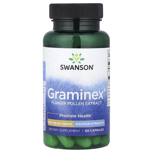 Основное фото товара Graminex Flower Pollen Extract Maximum Strength 500 mg Основное фото товара Graminex Flower Pollen Extract Maximum Strength, Пчелиная пыльца,