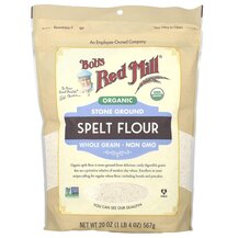 Organic Spelt Flour Whole Grain Зерновые культуры Bob's Organic Spelt Flour Whole Grain Зерновые культуры Bob's