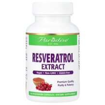 Resveratrol 60 Vegetarian Resveratrol Paradise Herbs Resveratrol 60 Vegetarian Resveratrol Paradise Herbs
