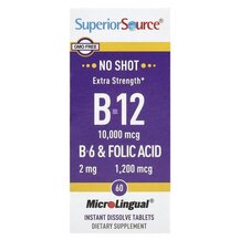 Вітамін B9 Фолієва кислота Extra Strength B-12 B-6 & Folic Вітамін B9 Фолієва кислота Extra Strength B-12 B-6 & Folic