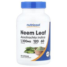 Neem Leaf Ниим Nutricost 120 капсул