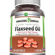 Фото товару Amazing Nutrition, Amazing Omega Flaxseed Oil, Льон, 250 капсул